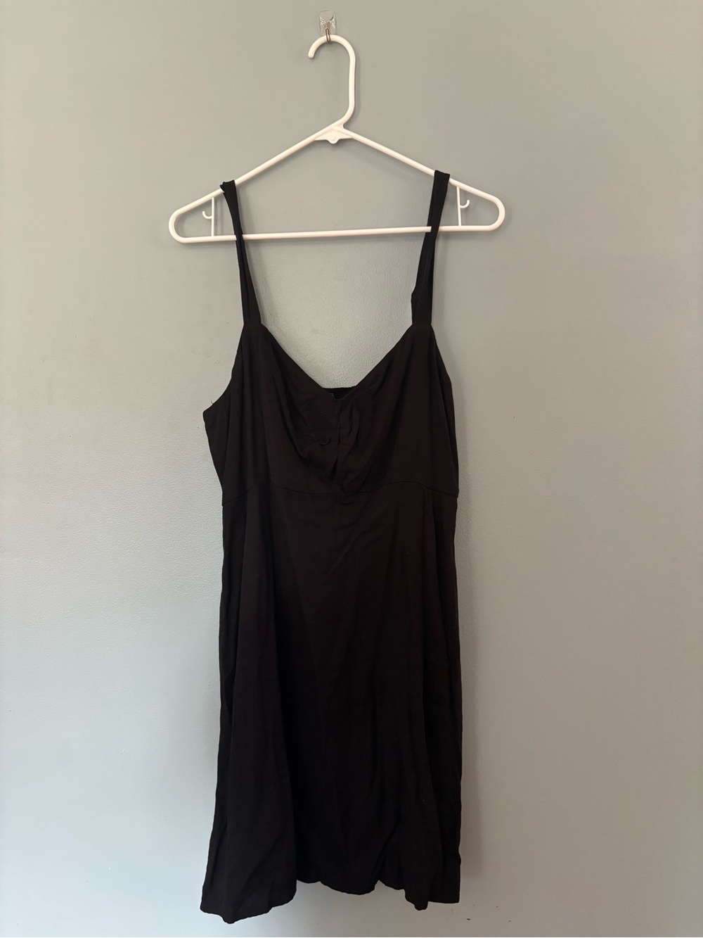 Old Navy Black Ribbed Dress